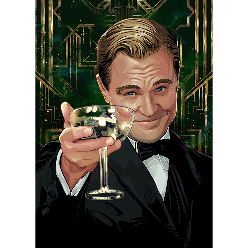 Gatsby glasschilderij ontwerp