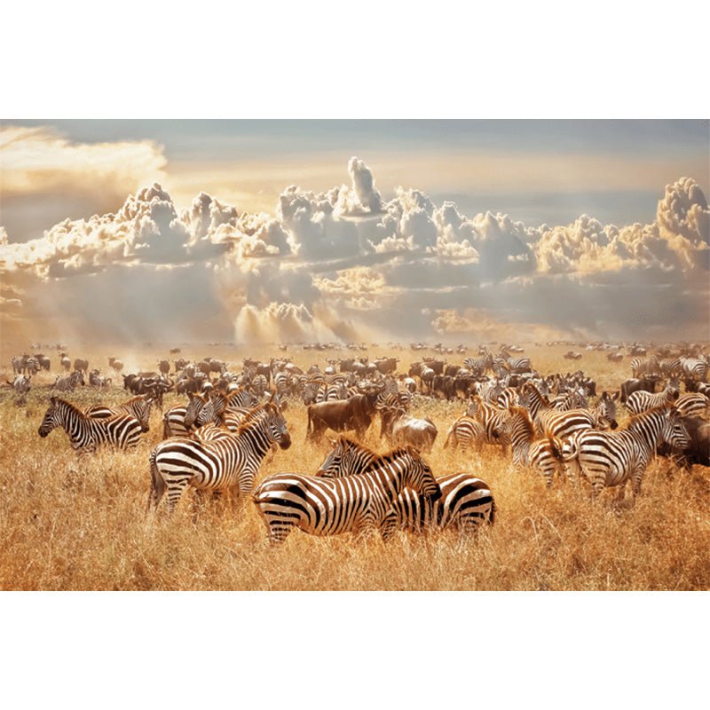 Zebra glasschilderij ontwerp