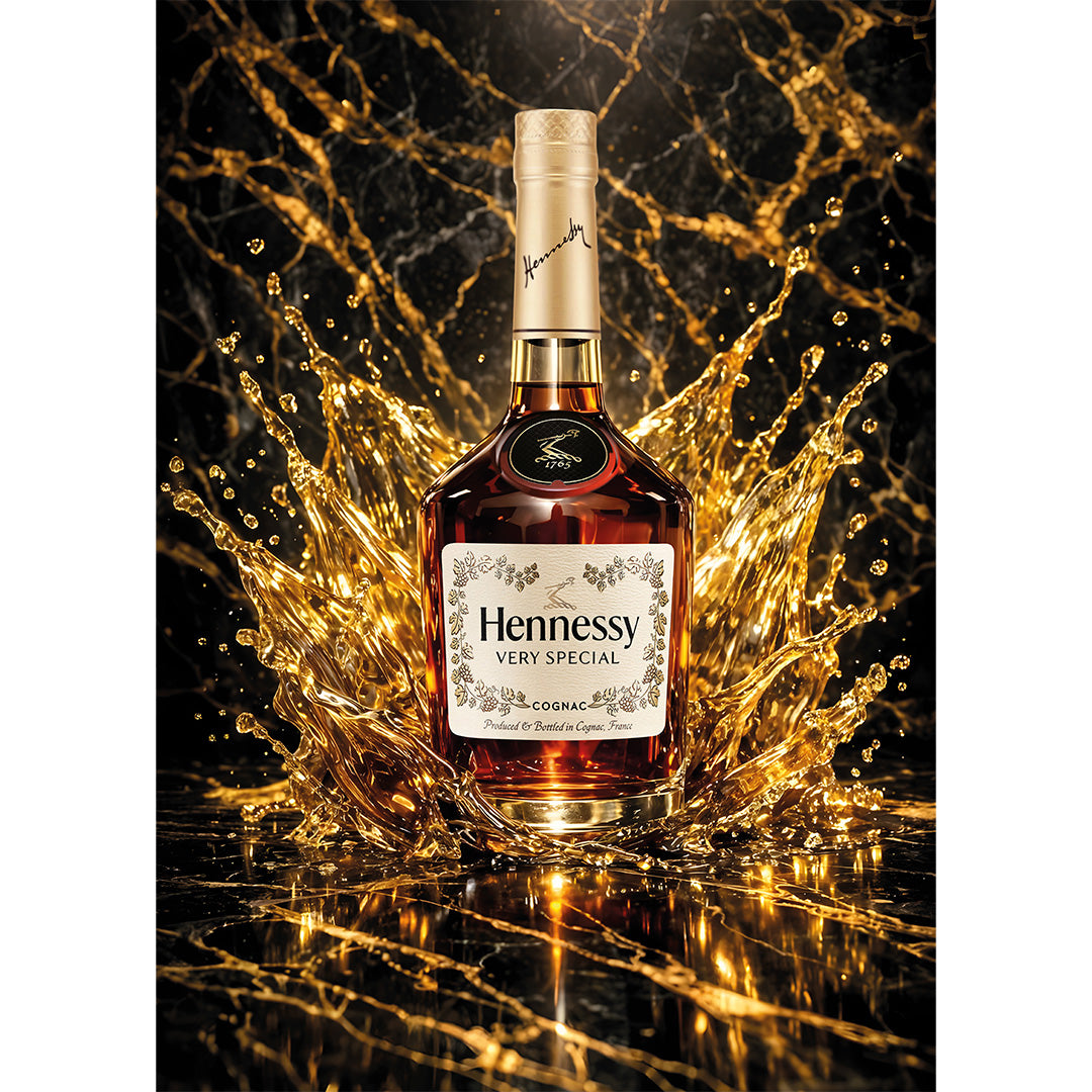 Hennesy Glasschilderij ontwerp